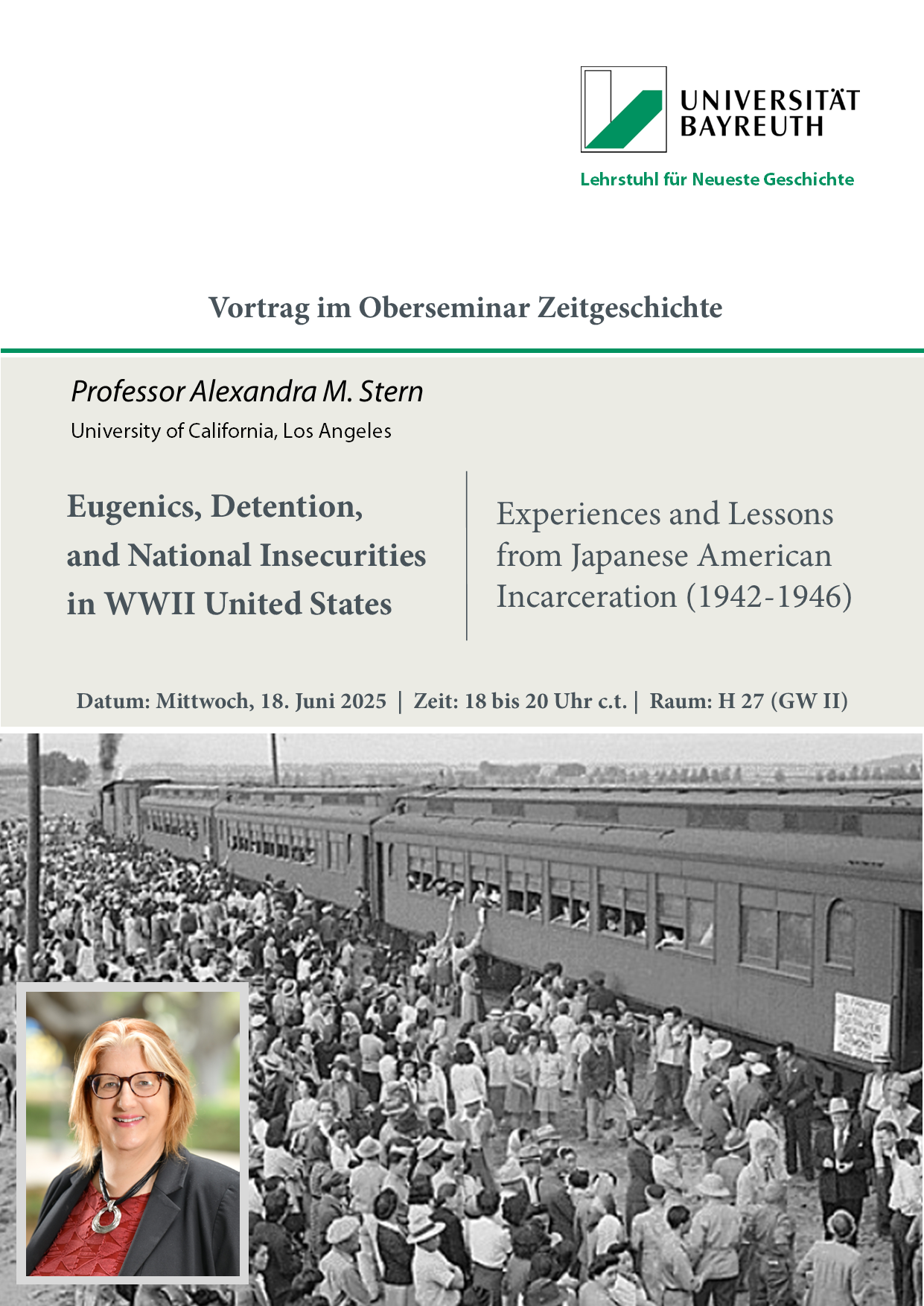 Plakat zur Veranstaltung
