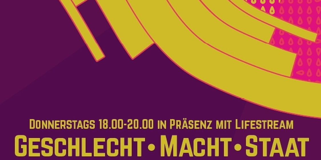 Plakatausschnitt der Vortragsreihe